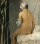 安格爾 油畫《浴女》高清大圖下載